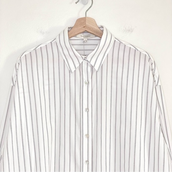 NWT Favorite Daughter The Ex Boyfriend Shirt Dress Oversized Buttondown Small - Picture 3 of 16